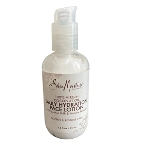 Shea Moisture Hydration Face Lotion 100% Virgin Coconut Oil Daily Use 3 Oz x1 - Picture 1 of 4