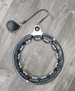 Smart Weighted Hula Hoop Fitness Spinning Ball Rotation Digital Sectional Cardio - Picture 1 of 9