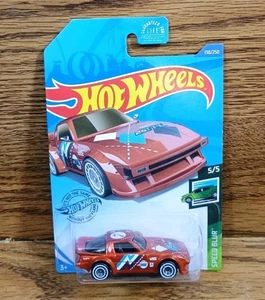 Super Treasure Hunt Mazda RX-7 Speed Blur 5/5 #130 Hot Wheels 2020 F Case - Picture 1 of 12