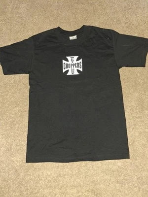 Camiseta de playa larga West Coast Choppers vintage para hombre pequeña de doble cara Foto 1 de 4