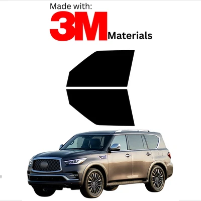 Kit de tinte de ventana precortado para Infiniti Qx80 14-24 color estable cerámica hecho con 3M Foto 1 de 4