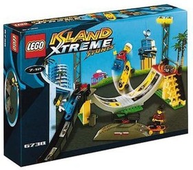 Toys Lego Island Xtreme Stunts 6738 Skateboard Challenge Kids Present Japan