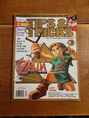 Tips And Tricks Magazine | Zelda: Ocarina of Time Cover Story | DEC 1998 - Image 1 of 4