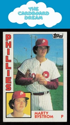 Marty Bystrom 1984 Topps #511 Philadelphia Phillies Baseball Card - Image 1 of 2