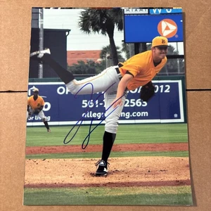 (10) Signed Baseball 8x10 Photos IP Autos Lot E - Picture 1 of 10