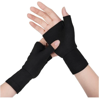 Handgelenkstütze Kompressionsbandage Daumen Schiene 2 Stück atmungsaktiv - Bild 1 von 2