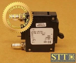 LMLB1-1RLS4-52-50.0-1-01-V AIRPAX 50 AMP 1 POLO ALM BALA INTERRUPTOR DE CURCUITA - Imagen 1 de 3