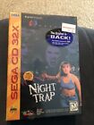 Night Trap Sega CD 32X fabrycznie nowa!! Kombinezon wygląda świetnie.