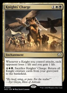 MTG - KNIGHTS' CHARGE - March of the Machine Com (R) - Picture 1 of 1