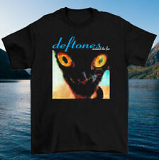 Deftones Around The Fur Cat Unisex Cotton Vintage Reprint Black T-Shirt