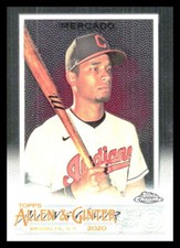 2020 Topps Allen & Ginter Chrome Oscar Mercado   213 Cleveland Indians