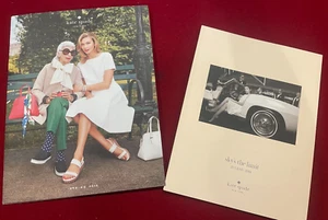 Kate Spade Catalog Fashion Magazine Fold Out Spring 2015 Holiday 2014 - Imagen 1 de 11