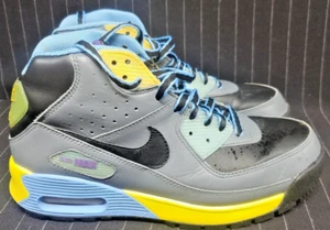 Nike Air Max 90 Boots US Size 8 316339-001 Blue/ Gray - Picture 1 of 11