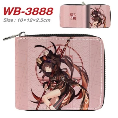 Genshin Impact Game Manga PU Geldbörse Geldbeutel Wallet 12x10x2.5cm - Bild 1 von 3