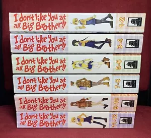Ich mag dich überhaupt nicht, Big Brother!! Vols. 1-12 (komplett) englischer Manga - Bild 1 von 11