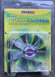 New Antec Pro Series SmartCool 120mm Double Ball Bearing Case Fan - Picture 1 of 2