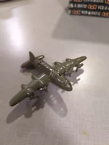 Vintage C-54 Green Plastic Toy WWII Military Fighter Airplane Renwal Ideal? - Picture 1 of 7