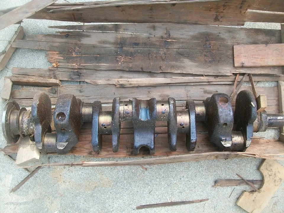 1937 DeSoto S3 1938 1939 1940 Chrysler 6 cilindros NOS VIRABREQUIM MoPar - Imagem 1 de 1