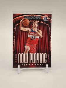 Corey Kispert 2021-22 NBA Hoops #15 Now Playing Rookie - Picture 1 of 2