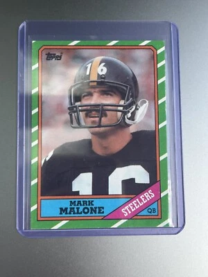 1986 Topps Football Card #281 Mark Malone - Image 1 of 2