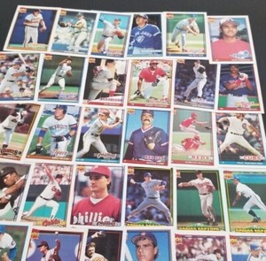 1991 TOPPS BASEBALL #1 - 250 YOU U PICK SEE SCANS MINT .99 SHIPPING UNLIMITED
