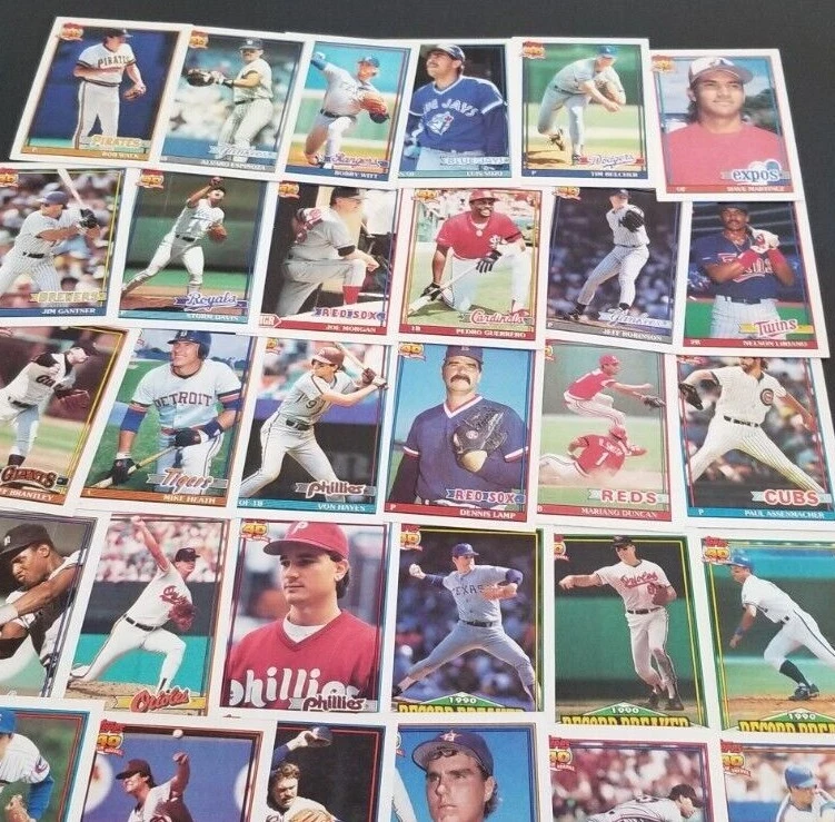1991 TOPPS BASEBALL #1 - 250 YOU U PICK SEE SCANS MINT .99 SHIPPING UNLIMITED - Image 1 of 1
