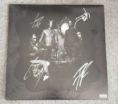 HALESTORM BAND SIGNED THE STRANGE CASE OF VINYL RARE LIMITED  WOW LP ALBUM Cover
