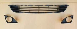 Front Bumper Lower Grille Fog Light Bezels For 2009-2010 Toyota Corolla 3PCS - Picture 1 of 22