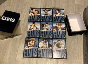Elvis Presley 11 Disc DVD Blue Suede Shoes Limited Edition Box set with sleeve - Picture 1 of 7