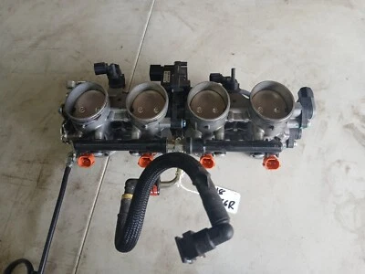 2013-2018 Kawasaki Ninja ZX6R 636 Throttle Bodies Body Fuel 13 14 15 16 17 18 - Image 1 of 4