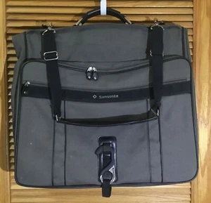 Samsonite Silhouette 4 Gray Valet Garment Bag YS-977 - Picture 1 of 9