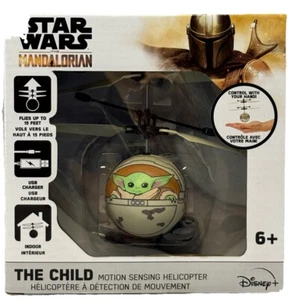 Disney Star Wars The Mandalorian The Child Motion Sensing Helicopter NIB - Picture 1 of 4