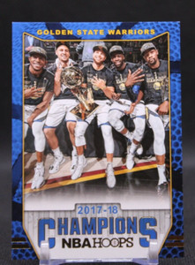 2018-19 Hoops ROAD TO THE FINALS #84 Golden State Warriors 2017-18 Champions SSP