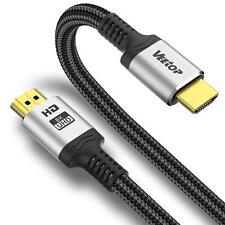 Câble HDMI Veetop 8K 2.1 standard pour PS5 haute vitesse premium 48 Gbit/s 8K@ n°110