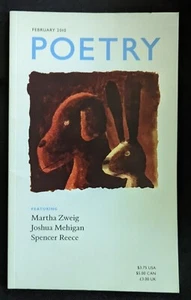 Poetry Magazine, February 2010, Vol 195, No 5, PB 2010, Christian Wiman, Editor - Imagen 1 de 2