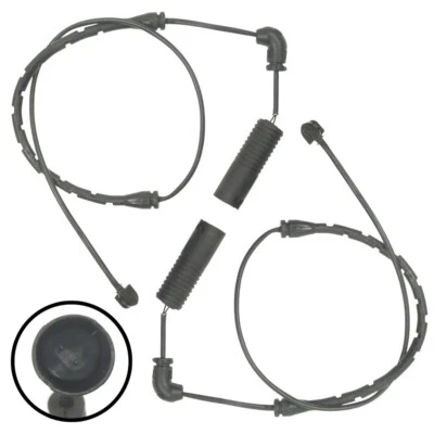 2X Front Leftt & Right Brake Pad Wear Sensor For 2001-2005 BMW 325xi 34356751311 - Image 1 of 4