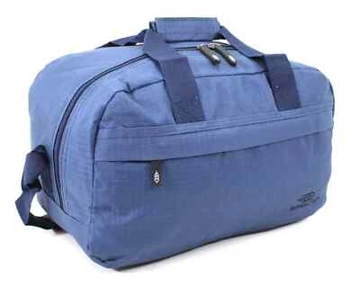 Ryanair EasyJet Under Seat 40x25x20cm Cabin Holdall Hand Luggage Carry Bag Navy - Image 1 of 3