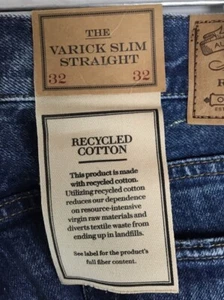 Polo Ralph Lauren Varick Slim Straight Jeans Herren 32x32 Blau Farbspritzer - Bild 1 von 9