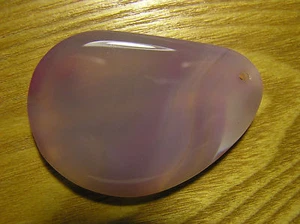 Natur Achat Anhänger Handarbeit geschnitzt echter echter Stein für Halskette Rauch - Bild 1 von 2