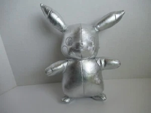 Pokémon 25th Anniversary 8" Inch Silver Pikachu Plush Toy - Picture 1 of 3