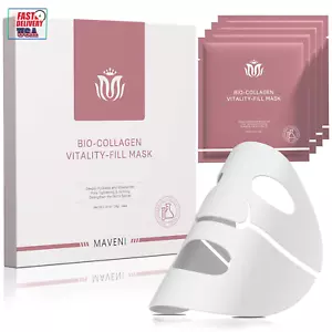Bio-Collagen Face Masks, Real Deep Collagen Mask, Vitality-Fill Deep Hydrates, F - Picture 1 of 12