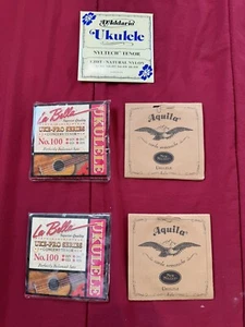 5 Full Sets of Great Ukulele Strings Bundle Pricing SAVE MONEY - Picture 1 of 2