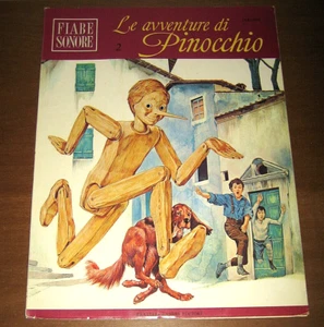 FIABE SONORE PINOCCHIO di Collodi N.2 senza disco - I° Ediz. F.lli Fabbri 1966 - Foto 1 di 5