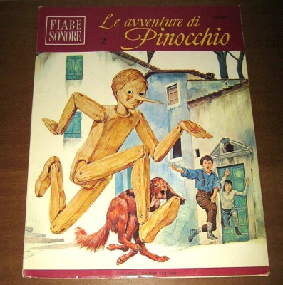 FIABE SONORE PINOCCHIO di Collodi N.2 senza disco - I° Ediz. F.lli Fabbri 1966 - Immagine 1 di 4