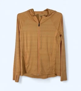 Athleta Jacket Womens SMALL Green PACIFICA ILLUME UPF Relaxed Jacket Hoodie - Picture 1 of 6