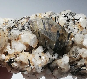 145 CARATS RARE RUTILE QUARTZ MINERAL FROM PAKISTAN, (D-37), - Picture 1 of 11