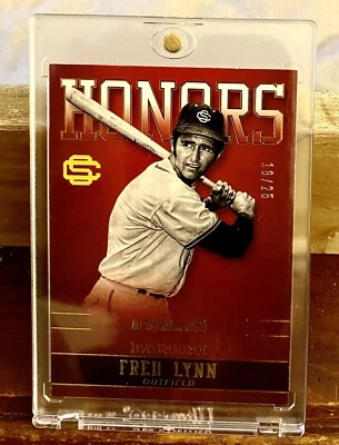 2015 Panini USC Honors Fred Lynn SSP /25 - Image 1 of 2