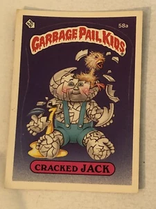 Tarjeta coleccionable Cracked Jack Garbage Pail Kids 1985 pegatina GPK - Imagen 1 de 2