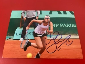 FOTO firmada automática de tenis de Yaroslava Shvedova 5x7 - Imagen 1 de 1