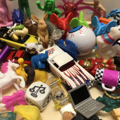 Tiny Toys, Game Pieces, Miniatures, Found Objects I-Spy, Grab Bags, Party Favors